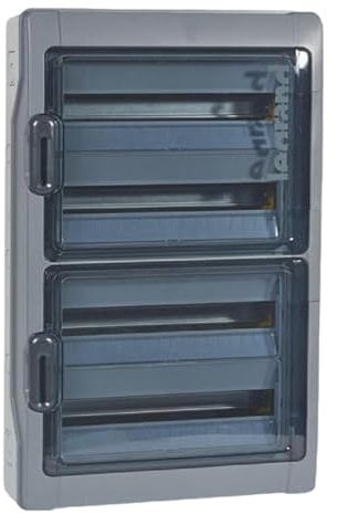 601988 Legrand Coffret Plexo3 étanche Ip65-4 Rangées 18 Modules - Embouts à Perforation Directe Non Montés