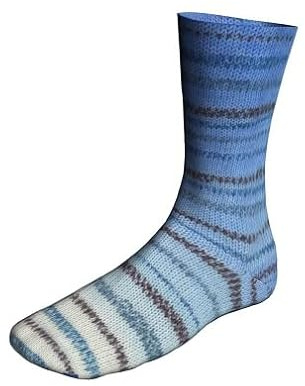 Lang Yarns Twin Soxx 100g 4-fädig Water Color 909.461