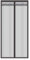 WUWUSU Zanzariera Magnetica per Porte 90x210cm,Tende Zanzariere con Calamita per Finestre,per Porte Anti Zanzare Calamite Tenda Anti Zanzare Insetti Facile da installare per porte da balcone,Nero