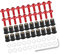 A ABSOPRO 20pz M5 Moto Parabrezza Vite Carene Parabrezza Bullone Rosso Sostituzione dell'articolo