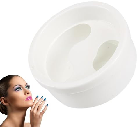 Cuenco de remojo de uñas, cuenco para el cuidado de la manicura, recipiente para remojar las manos para quitar uñas postizas, suavizar la piel muerta y el cuidado de las uñas ( )