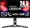 Lenovo Legion R25i-30 Monitor Gaming 24.5 FHD (1920x1080), IPS, 0.5ms, 165Hz (Overclock 180Hz), Altoparlanti, Regolabile, AMD FreeSync Premium, HDMI 2.1 + DP