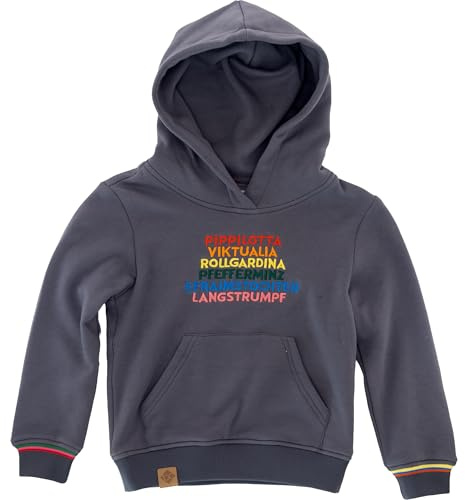 Bavarian Caps Pippilotta Viktualia Hoodie, taubenblau, 104|98, Taubenblau, 104 cm