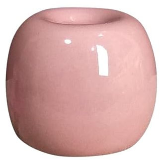 Vasi in ceramica a forma di mela - decorazione per la casa multicolore (rosa)