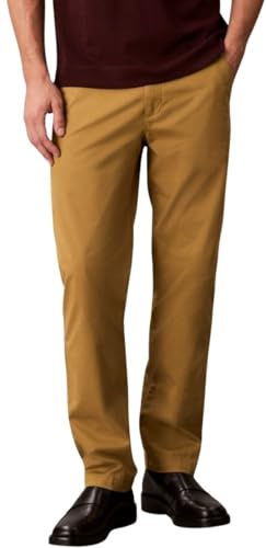 Calvin Klein Herren Chino Hose Cotton Signature Slim Fit