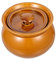Holibanna Olla de Cerámica 500Ml Tapa Cuenco de Sopa para Cocinar para Hogar Uso Diario Tazón Exquisito para Guisar