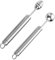 LIGIGWASH 2piezas Cucharas De Melón Inoxidable Para Frutas y Postres De Limpiar y Usar Spoons Para Cortar De Melón y Frutas