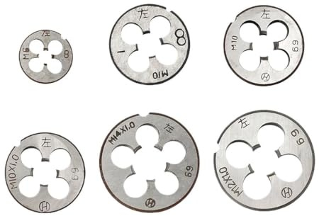 Filiera for Filettatura Metrica A Mano Sinistra Utensili for Fustelle for La Lavorazione Dei Metalli M3 M6 M8 M10 M12 M14 M16 M18 M20
