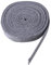 OULII 500cm Filzband Bastelfilz Dekoband Rolle Filzplatten für Weihnachten Advent Hochzeit DIY Dekorationen (grau)