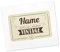 Herz & Heim® Brillenputztuch mit Wunschnamen - Motiv: Nicht alt, sondern Vintage