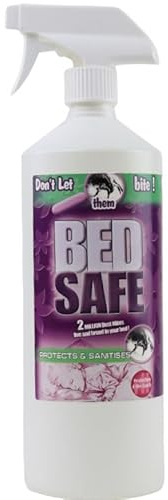 BedSafe Bed Bug Sanitiser Matress Protection 1L Spray Bottle