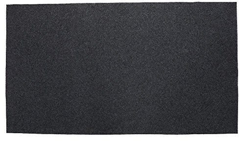 Bodenschutzmatte für Grill, Grillschutzmatte Feuerfestes Hitzebeständiges BBQ Grillteppich Hinterhof Boden Schutz Wolldecke 75CM x 124CM