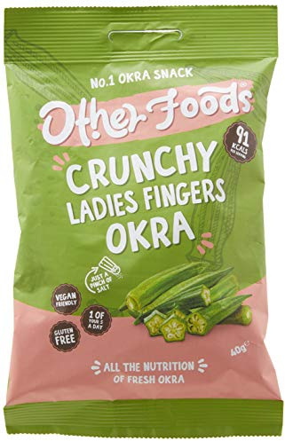 Other Foods Ladies Finger Okra Chips, 40 GR