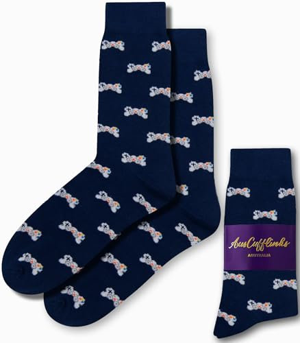 AUSCUFFLINKS Video Gamer Socks | Online Gamer Esports Computer Games Socks for Men | Woven Combed Cotton Socks | Present for Video Gamer | Bday Gift for Guys (Gamer)