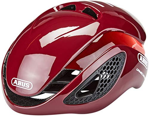 ABUS 86792 Fahrradhelm, Rot (Bordeaux Red), M (52-58 cm)