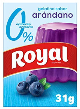Royal Gelatina Arándano 10Kcal, 31g