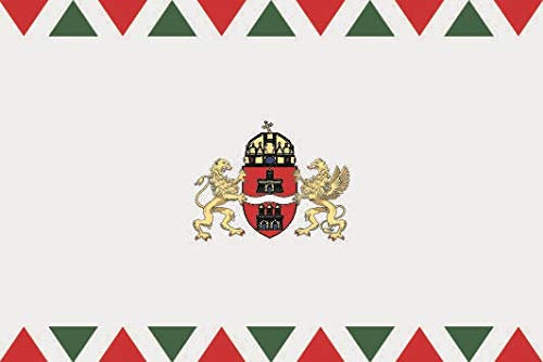 U24 Aufkleber Budapest neu Flagge Fahne 8 x 5 cm Autoaufkleber Sticker