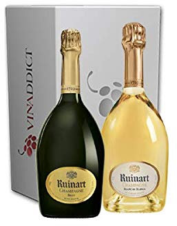 Coffret Vinaddict Champagnes Ruinart -R de Ruinart & Ruinart Blanc de Blancs
