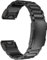 MaKTech Cinturino in Titanio per Garmin,Cinturino in Metallo a Sgancio Rapido da 26mm con Fibbia Tartaruga,per Smartwatch Garmin Fenix 8 51mm/7X/6X/5X/7X Pro/6X Pro/5X Plus (Nero)