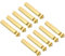 PATIKIL 25mm+6mm M3 Abstand schrauben, 40 Pack Messing Hex PCB Abstands muttern für Mutter bretter, Computer gehäuse, Leiterplatten, Elektronik, Goldton