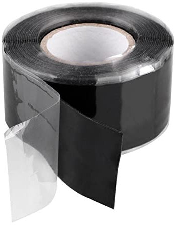 Cozylkx Wasserdichtes Schlauch Reparatur Dichtband, Mehrzweck Dichtband, Isolierband, Silikon Kautschukband Für Wasserschlauch Lecks, Elektrische Kabel, 1,5m x 25mm x 0,3mm