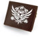MayDee Portefeuille Z, Porte-Monnaie Z-lda en Cuir Marron avec Fermeture éclair Portefeuille Court Pliant pour Hommes Portefeuille pour Femmes(A)