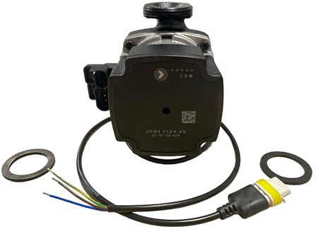 High Efficiency 1 ½ UPM3 Flex AS 25-70 H130 ZZZ AZA Pump Compatible with Grundfos Underfloor Heating Manifolds/Systems - Hanicks