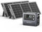 AFERIY Solar Generator 1200W mit 2x100W Solarpanel, 960Wh Tragbare Powerstation (2400W Peak), LiFePO4 Batterie, 220V-240V, Faltbar Solarpanel mit USB, IP65, für Outdoor Camping, Reise, Stromausfälle