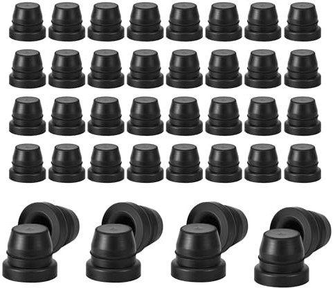 Brake Bleeder Cap,40 PCS Rubber Brake Bleeder Screw Caps 6mm Grease Fitting Cap Dust Cover Brake Bleeder Screw Cap Brake Caliper Dust Cover for Cars Motorcycl