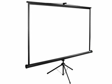 Master of Boards Trépied pour projecteur avec trépied réglable en hauteur pour le travail, le home cinéma ou la diapositive, pliable avec poignée de transport, protection anti-chiffon (120 x 120 cm)