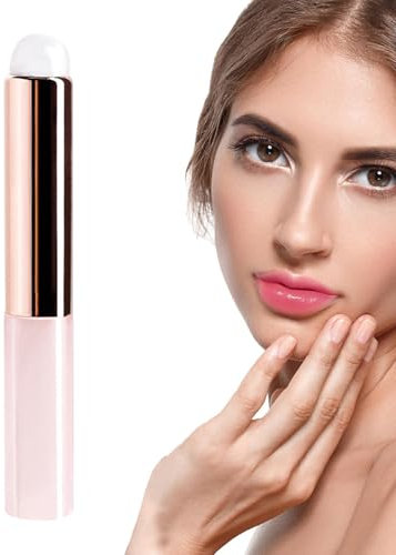 Pennello per labbra, applicatore per labbra in silicone – applicatore per trucco, testa rotonda, applicatore per labbra in silicone – applicatore cosmetico, pennello per budino, pennello per labbra
