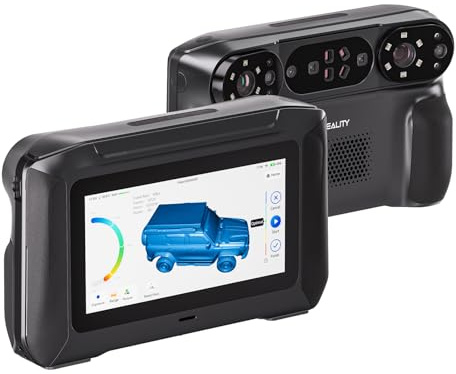 Creality Sermoon P1 3D Scanner, All-in-One Laserscanner mit Hybrid Laser + NIR, 0,02 mm Präzision, 6 Zoll Touchscreen, Wi-Fi 7, Standalone & PC für CAD & 3D Druck