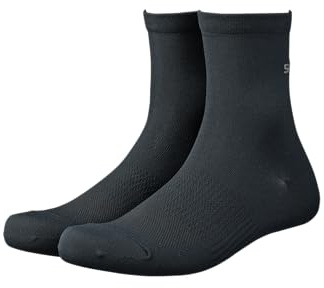 SHIMANO Unisex Performance Mid 3Pairs My26 Socken, Black, 45-48