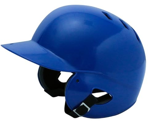 Grtheenumb Tball-Helm, Tee-Ball-Helm, atmungsaktiv, verdickt, schlagfest, schützende Schlagpolsterung, Einheitsgröße für Kinder und Jugendliche, Blau