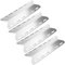 GFTIME 44 cm x 14,44 cm Edelstahl Heizplatte Ersatzteile für Enders Monroe, Taino, ProfiCook, Campingaz, Charbroil, Gas Grill Zubehör Brennerabdeckung, 4 Pack