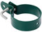 Basse Montagne Drap-housse Métal Collier Collier de fixation métal de serrage pour poteaux de clôture Crochets Grelot strebe Tambourin avec vis ronde Accessoires Grillage vert
