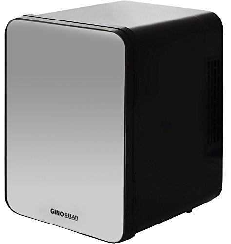 Gino Gelati Mini frigorifero 2 in 1 con funzione di raffreddamento e riscaldamento alla presa e all'accendisigari GG-57W-4L BSS