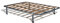 NATURALIA Lattenrost Dreams, Stahlrohr und Pappe, 135 x 200 cm