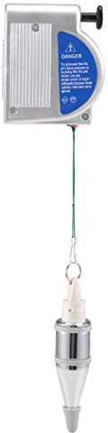 sourcing map Plumb Reel with String Line 6m 400g Hammer Magnetic Apeak Linear Level Masonry Measuring Device