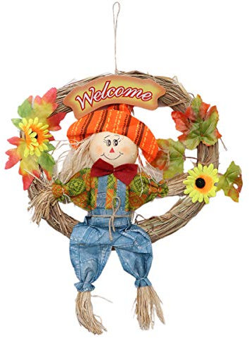 espantapájaros de Halloween, decoración de otoño, decoración de jardín, (L)