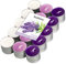 Bolsius Tealights Lavender Scented Multi Coloured 4hr Pack 30, Wax, One Size, 101826944477