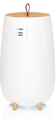 Wilfa MOIST S Luftbefeuchter - Ultraschall, 2,3 Liter Wassertank, für Räume mit bis zu 20 m², 10 Stunden Betriebszeit, weiß, 601216
