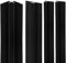 Schulte EP1901121 68 Profilset 4-teilig Decodesign, schwarz-matt, 210 cm