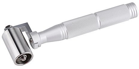 Greensen Andrückrolle Andrückwalze Silikon 40mm Handdruck Roller Roofing PVC Schweißwerkzeug Abnehmbar Handrolle für Kantenumleimer und zum Verschweißen