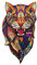 Jigsaw Puzzle aus Holz, mit 300 bunten Tieren, für Erwachsene und Kinder (Leopard)