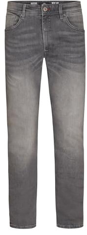 Petrol Industries Herren Jeans Tapered Fit Russel - Jeanshose - Herrenbekleidung - Grau - W32L30