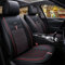 Maipula Für VW Für Volkswagen Golf 3 5 6 7 Golf3 Golf5 Golf6 Golf7 GTI Convertible Wagon Tour VAR Variant Car Sitzbezügesets Vordersitze Sitzbezüge Kunstleder Sitzschutz Auflagen Schwarz Rot