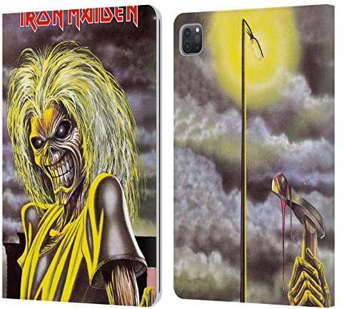 Head Case Designs Licenciado Oficialmente Iron Maiden Killers Portadas de Álbumes Carcasa de Cuero Tipo Libro Compatible con Apple iPad Pro 11 2020/2021 / 2022