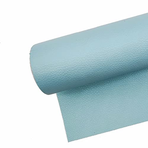 Surriba Kunstleder Selbstklebend, Kunstleder Flicken Lederpatches Eeparaturset für Ledersitz Motorrad Sitzbank Auto Leder Gaming-Stuhl 50 * 120 Seeblau