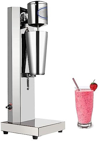 Máquina Frappe, Mezclador eléctrico de bebidas, Licuadora comercial de helados, Máquina for hacer batidos de acero inoxidable, Máquina for hacer batidos de 750 ML, for uso doméstico o comercial
